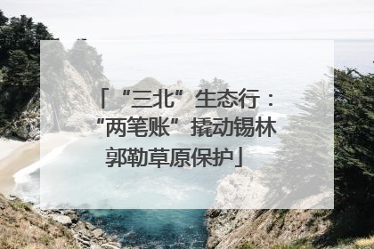 “三北”生态行：“两笔账”撬动锡林郭勒草原保护
