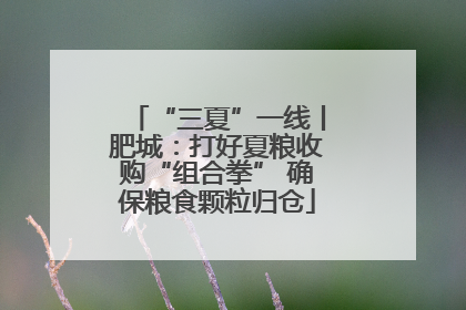 “三夏”一线丨肥城：打好夏粮收购“组合拳” 确保粮食颗粒归仓