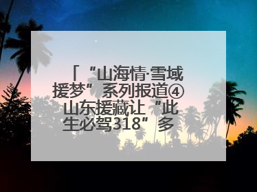“山海情·雪域援梦”系列报道④ 山东援藏让“此生必驾318”多了N个理由