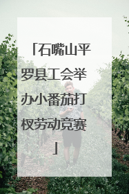 石嘴山平罗县工会举办小番茄打杈劳动竞赛