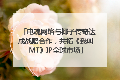 电魂网络与椰子传奇达成战略合作，共拓《我叫MT》IP全球市场
