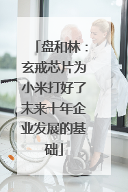 盘和林：玄戒芯片为小米打好了未来十年企业发展的基础