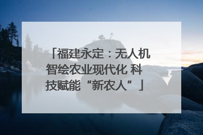 福建永定：无人机智绘农业现代化 科技赋能“新农人”