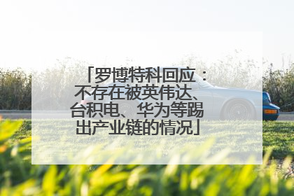 罗博特科回应：不存在被英伟达、台积电、华为等踢出产业链的情况