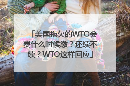 美国拖欠的WTO会费什么时候缴？还续不续？WTO这样回应