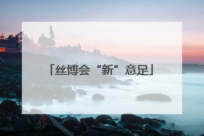 丝博会“新”意足
