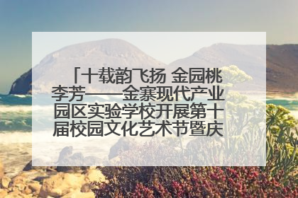 十载韵飞扬 金园桃李芳——金寨现代产业园区实验学校开展第十届校园文化艺术节暨庆“六一”系列活动
