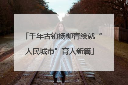 千年古镇杨柳青绘就“人民城市”育人新篇