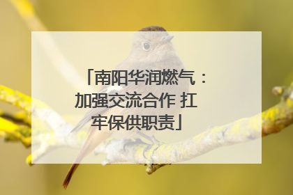 南阳华润燃气：加强交流合作 扛牢保供职责