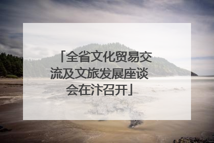 全省文化贸易交流及文旅发展座谈会在汴召开