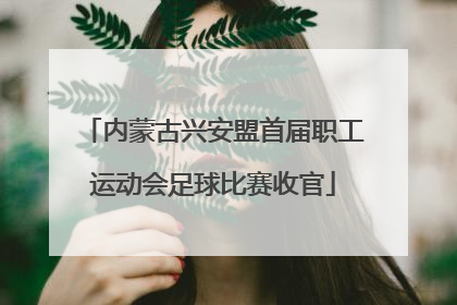 内蒙古兴安盟首届职工运动会足球比赛收官