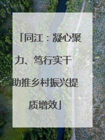 同江：凝心聚力、笃行实干 助推乡村振兴提质增效