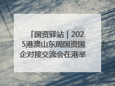 国资驿站｜2025港澳山东周国资国企对接交流会在港举行；山东黄金成功在境外发行3亿美元绿色债券