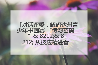 对话评委：解码达州青少年书画赛 “传习密码”& 8212;& 8212; 从技法精进看文化传承新活力