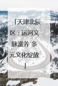 天津北辰区：运河文脉滋养 多元文化绽放