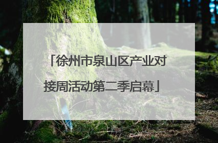 徐州市泉山区产业对接周活动第二季启幕