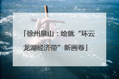徐州泉山:绘就“环云龙湖经济带”新画卷