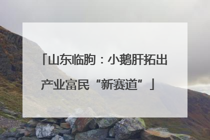 山东临朐：小鹅肝拓出产业富民“新赛道”