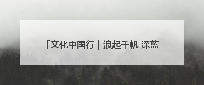 文化中国行｜浪起千帆 深蓝宝藏——博物馆里的海丝遗珍