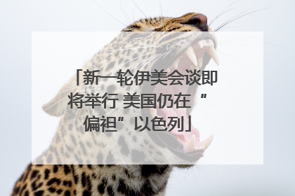 新一轮伊美会谈即将举行 美国仍在“偏袒”以色列
