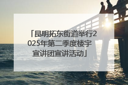 昆明拓东街道举行2025年第二季度楼宇宣讲团宣讲活动
