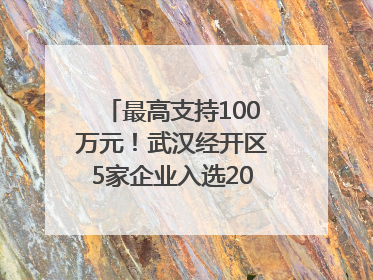 最高支持100万元！武汉经开区5家企业入选2025年度武汉市重点研发计划拟立项项目名单