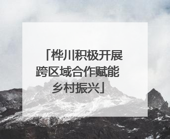 桦川积极开展跨区域合作赋能乡村振兴