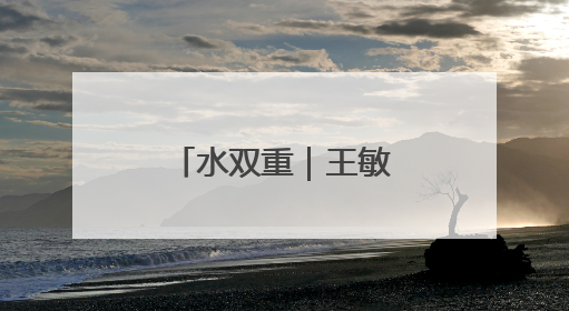 水双重｜王敏杰·余王波作品展在宁海启幕