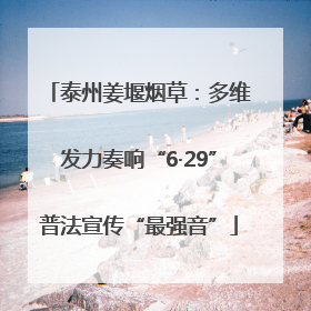 泰州姜堰烟草：多维发力奏响“6·29”普法宣传“最强音”