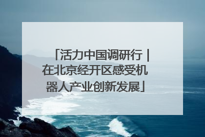 活力中国调研行｜在北京经开区感受机器人产业创新发展