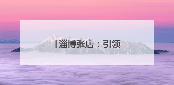 淄博张店：引领工业绿色转型