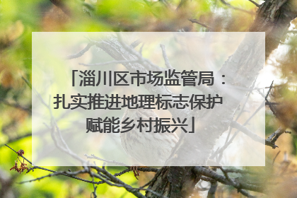 淄川区市场监管局：扎实推进地理标志保护 赋能乡村振兴