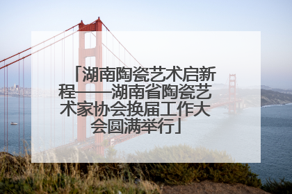 湖南陶瓷艺术启新程——湖南省陶瓷艺术家协会换届工作大会圆满举行