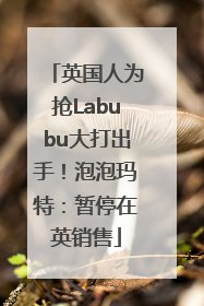 英国人为抢Labubu大打出手！泡泡玛特：暂停在英销售
