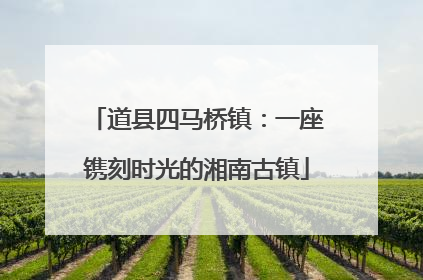 道县四马桥镇：一座镌刻时光的湘南古镇