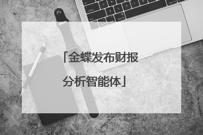 金蝶发布财报分析智能体