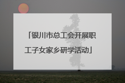 银川市总工会开展职工子女家乡研学活动