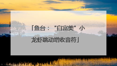 鱼台：“白富美”小龙虾跳动增收音符