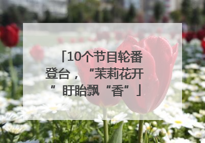 10个节目轮番登台，“茉莉花开”盱眙飘“香”