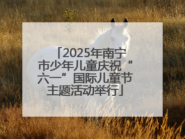 2025年南宁市少年儿童庆祝“六一”国际儿童节主题活动举行