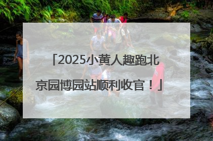 2025小黄人趣跑北京园博园站顺利收官！