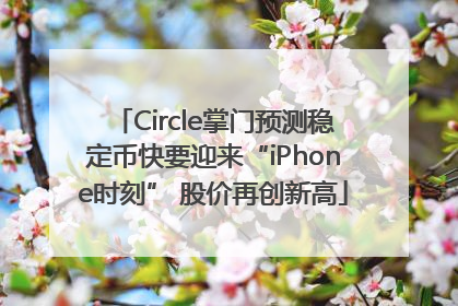 Circle掌门预测稳定币快要迎来“iPhone时刻” 股价再创新高